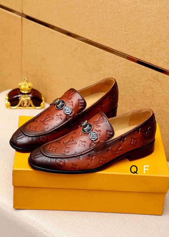 Louis Vuitton leather shoes men-LV2807S